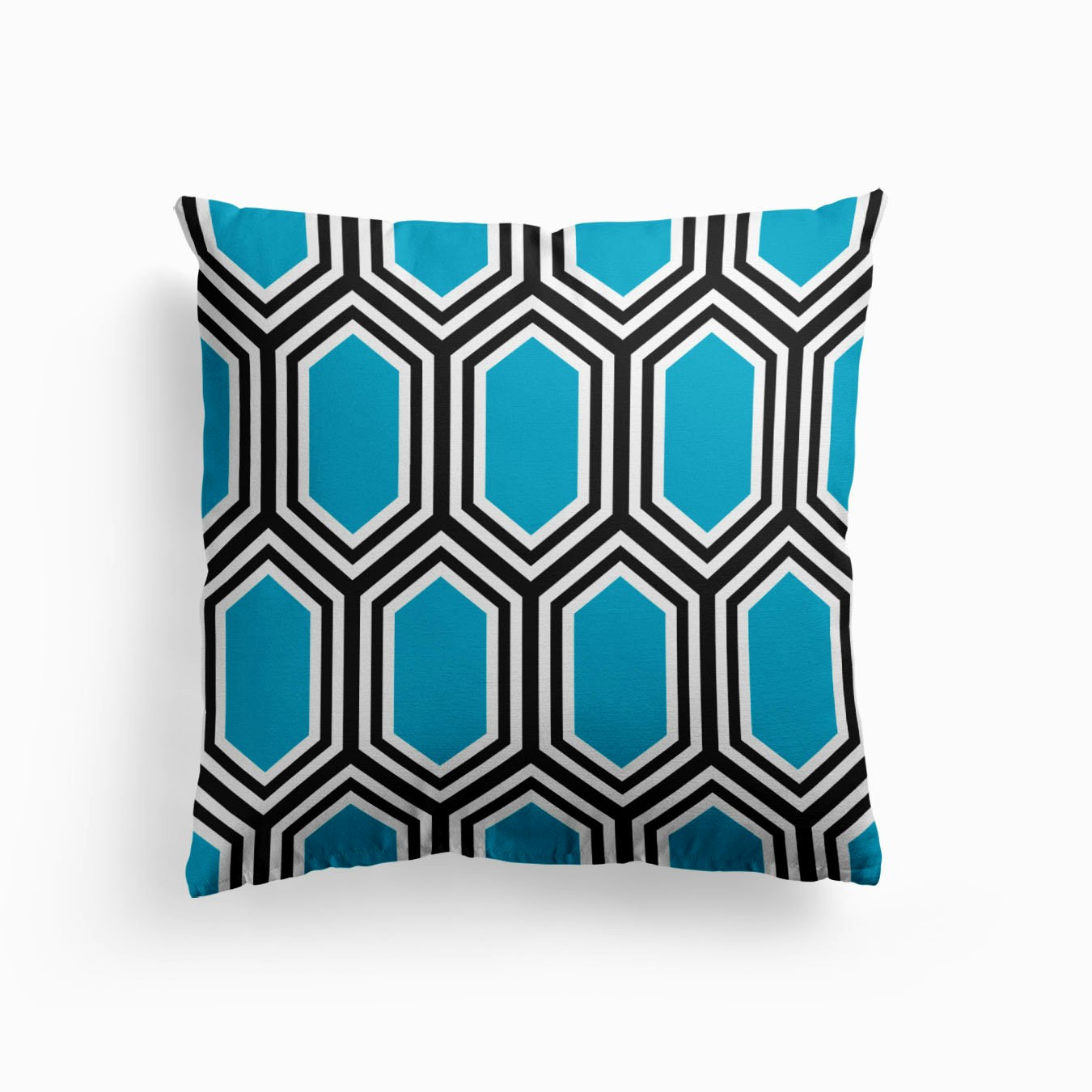 Turquoise Cushion by Hecetu Fy